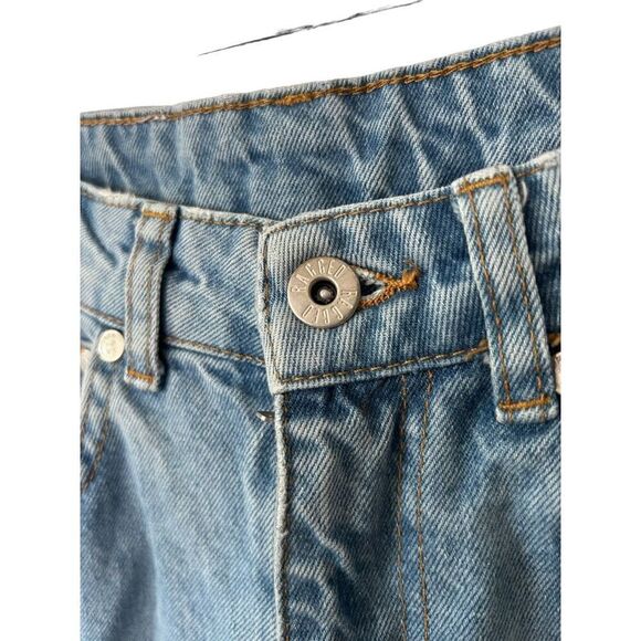 The Ragged Priest High-Rise Vintage Mom 100% Cotton Light Wash Jeans size 26 - Picture 4 of 8